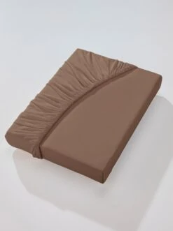 Wäschepur Spannbetttuch In Cognac