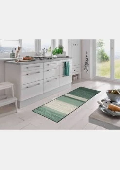 Wash&dry Fußmatte In Grün-ecru -Heimtextilien 02f0b5029b142a0c7f018f7b3462f069