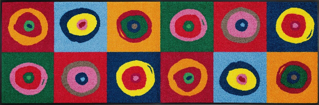 Wash&dry Fußmatte In Rot-bunt 2 Wash&dry Fußmatte In Rot-bunt – Bild 2