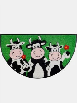 Wash&dry Fußmatte In Grün-bedruckt