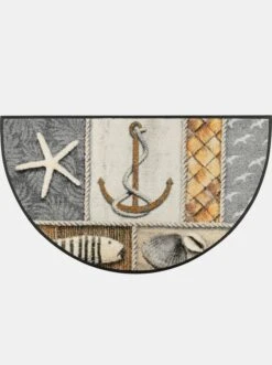 Wash&dry Fußmatte In Grau-beige