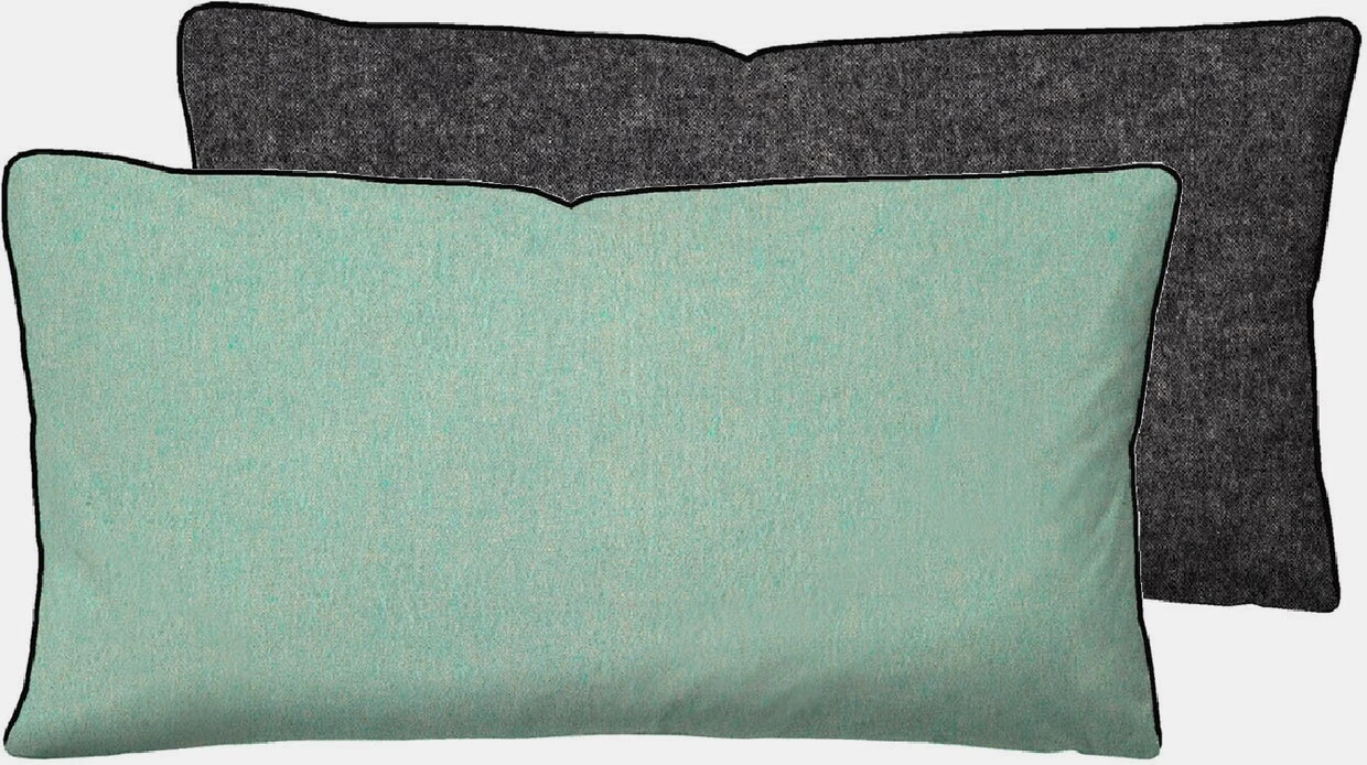Biberna Bettwäsche In Mint-anthrazit 4 Biberna Bettwäsche In Mint-anthrazit – Bild 4