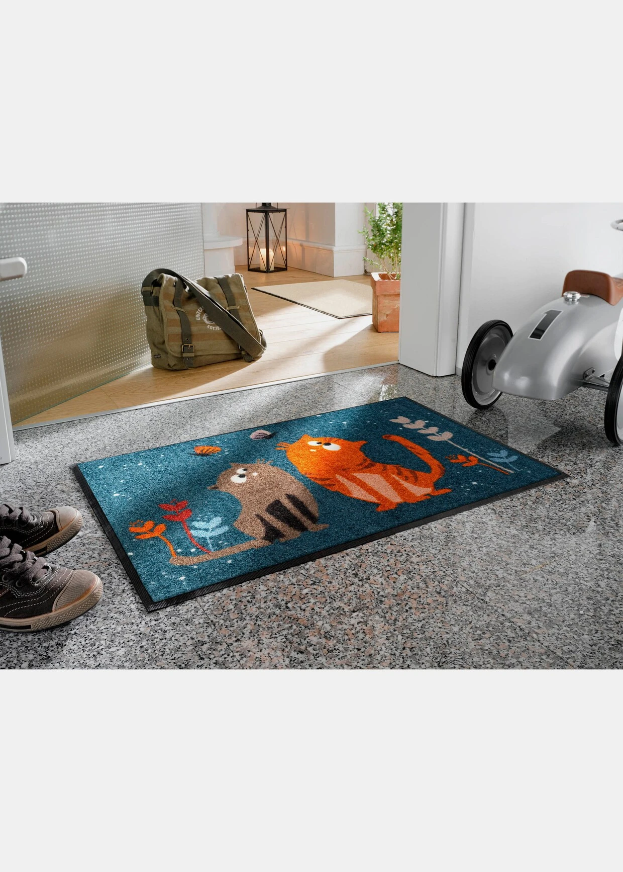 Wash&dry Fußmatte In Anthrazit-gemustert 2 Wash&dry Fußmatte In Anthrazit-gemustert – Bild 2