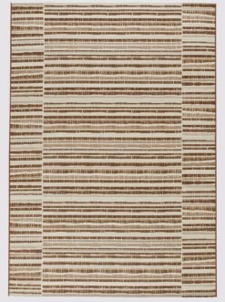 Heine Home Teppich In Braun-ecru