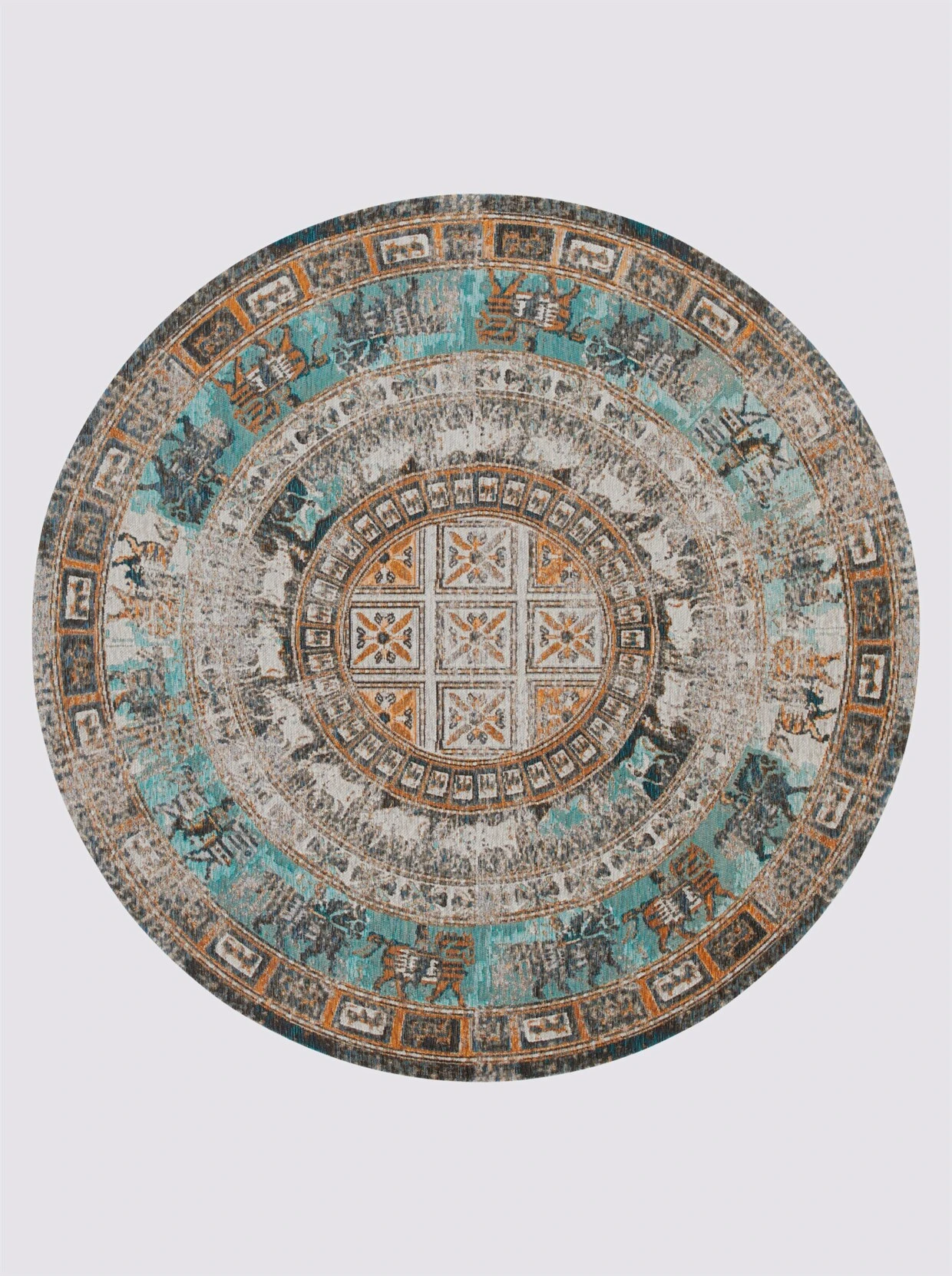 Heine Home Teppich In Türkis-bunt 3 Heine Home Teppich In Türkis-bunt – Bild 3