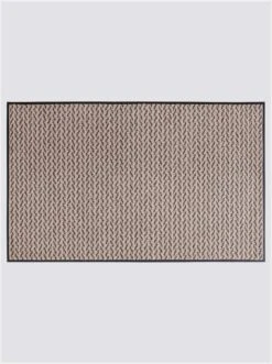 Wash&dry Fußmatte In Ecru-braun