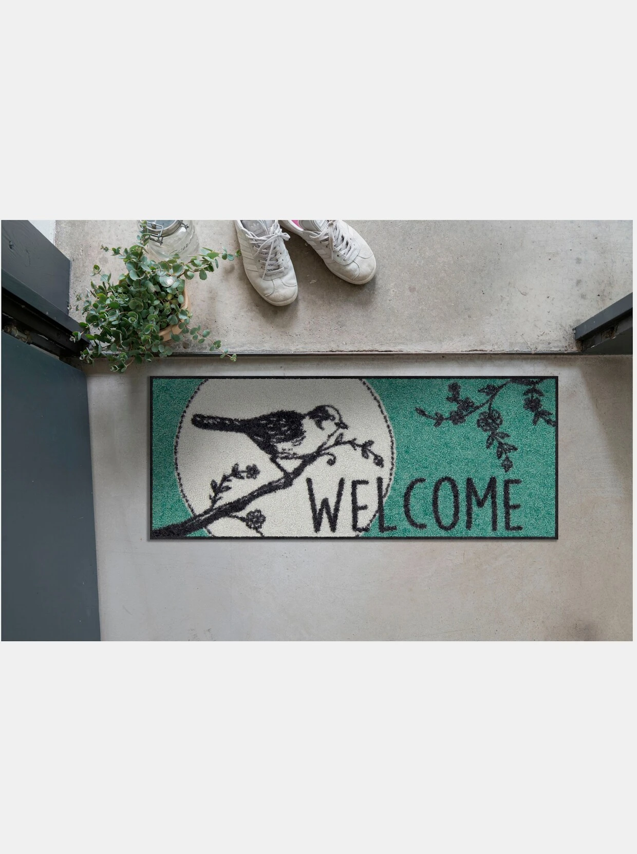 Salonloewe Fußmatte In Jade-ecru 2 Salonloewe Fußmatte In Jade-ecru – Bild 2