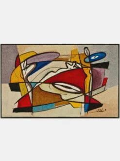 Wash&dry Fußmatte In Beige-bunt