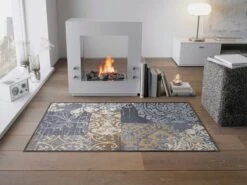 Wash&dry Fußmatte In Grau-natur -Heimtextilien 285ee533f80e1dedb0471d5aff688a0e