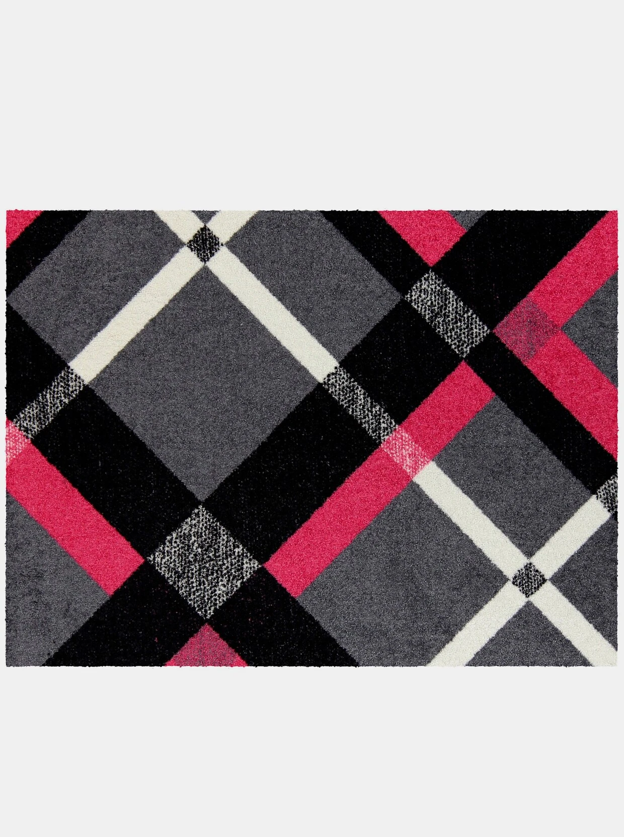 Salonloewe Fußmatte In Grau-gemustert 2 Salonloewe Fußmatte In Grau-gemustert – Bild 2