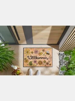 Wash&dry Fußmatte In Rosa-bedruckt -Heimtextilien 2d3cba964bebbc80c83f1b01b9a5f501