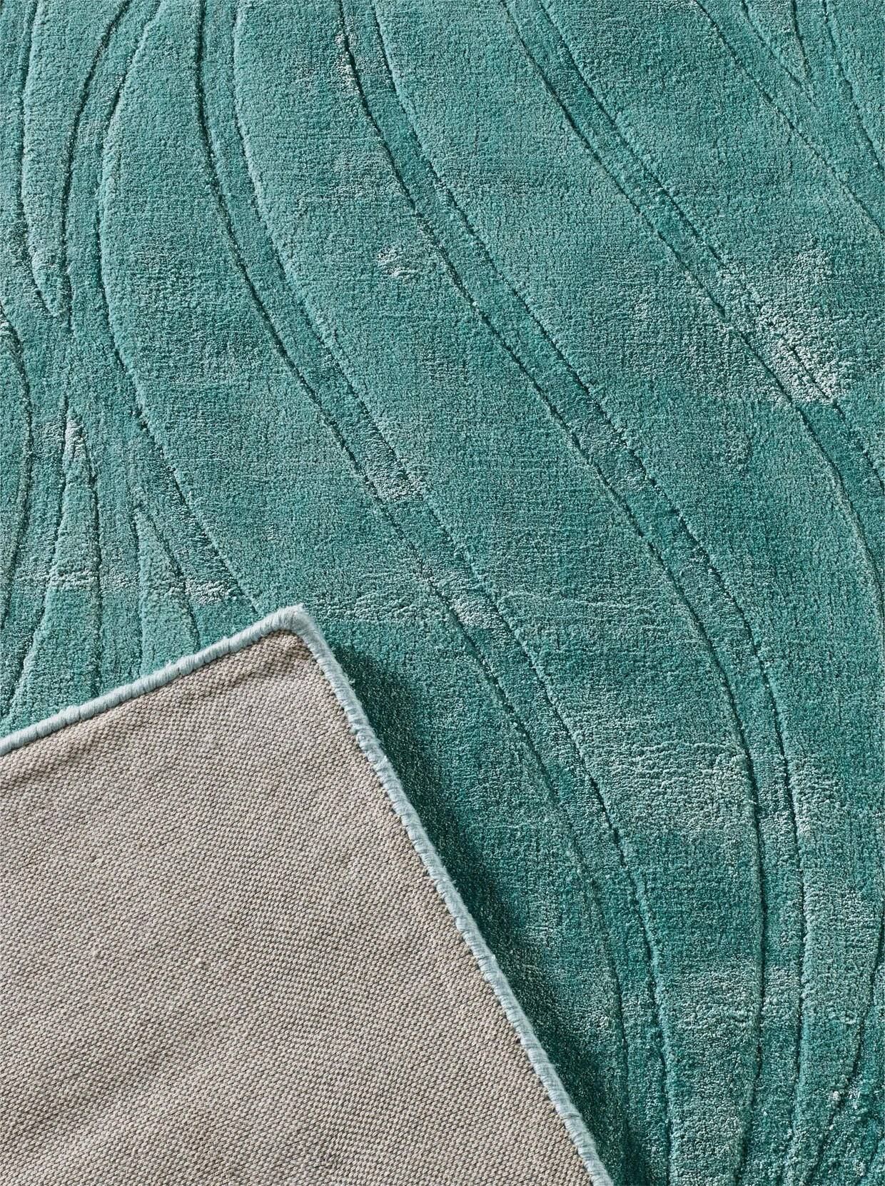 Heine Home Teppich In Türkis 3 Heine Home Teppich In Türkis – Bild 3