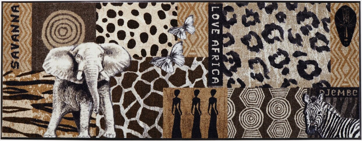 Salonloewe Fußmatte In Braun 1 Salonloewe Fußmatte In Braun