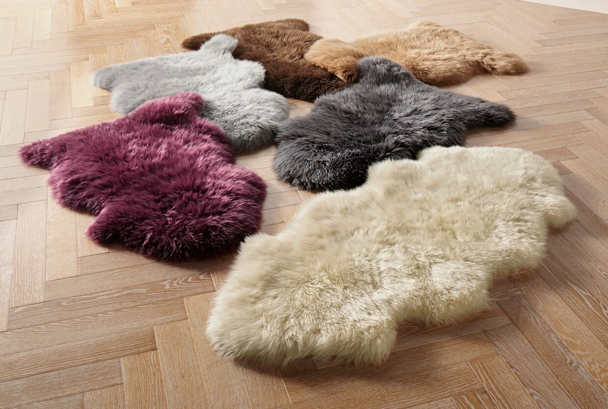 Heine Home Lammfell In Wollweiß 3 Heine Home Lammfell In Wollweiß – Bild 3