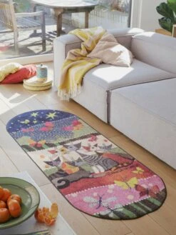 Salonloewe Fußmatte In Blau-bunt 6 Salonloewe Fußmatte In Blau-bunt -Heimtextilien 39851e1fba1e90717bd1be5285e3cc60