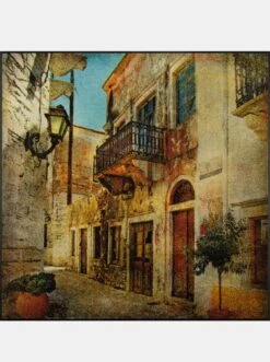 Wash&dry Fußmatte In Natur-bedruckt