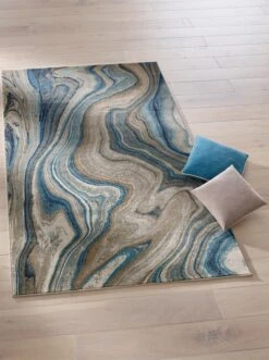 Heine Home Teppich In Beige-blau -Heimtextilien 42917688bb3bf8e0ae7ef22b208aab5f