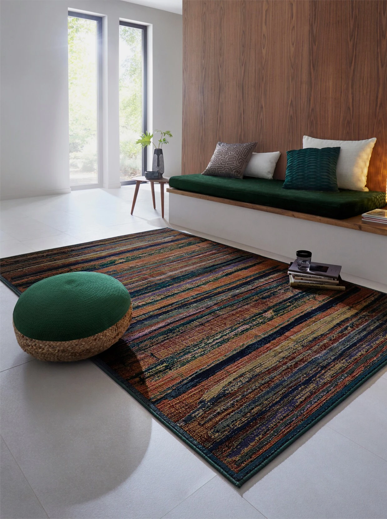 Heine Home Teppich In Grün-bunt 2 Heine Home Teppich In Grün-bunt – Bild 2