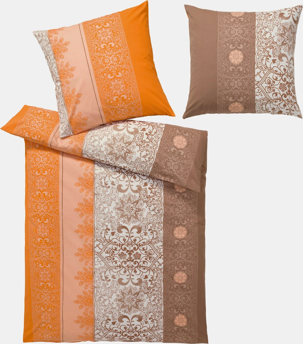 Heine Home Bettwäsche In Terracotta-braun 2 Heine Home Bettwäsche In Terracotta-braun – Bild 2