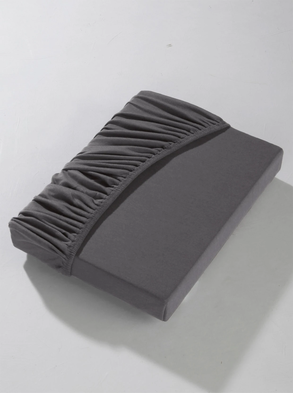 Wäschepur Spannbetttuch In Anthrazit 1 Wäschepur Spannbetttuch In Anthrazit