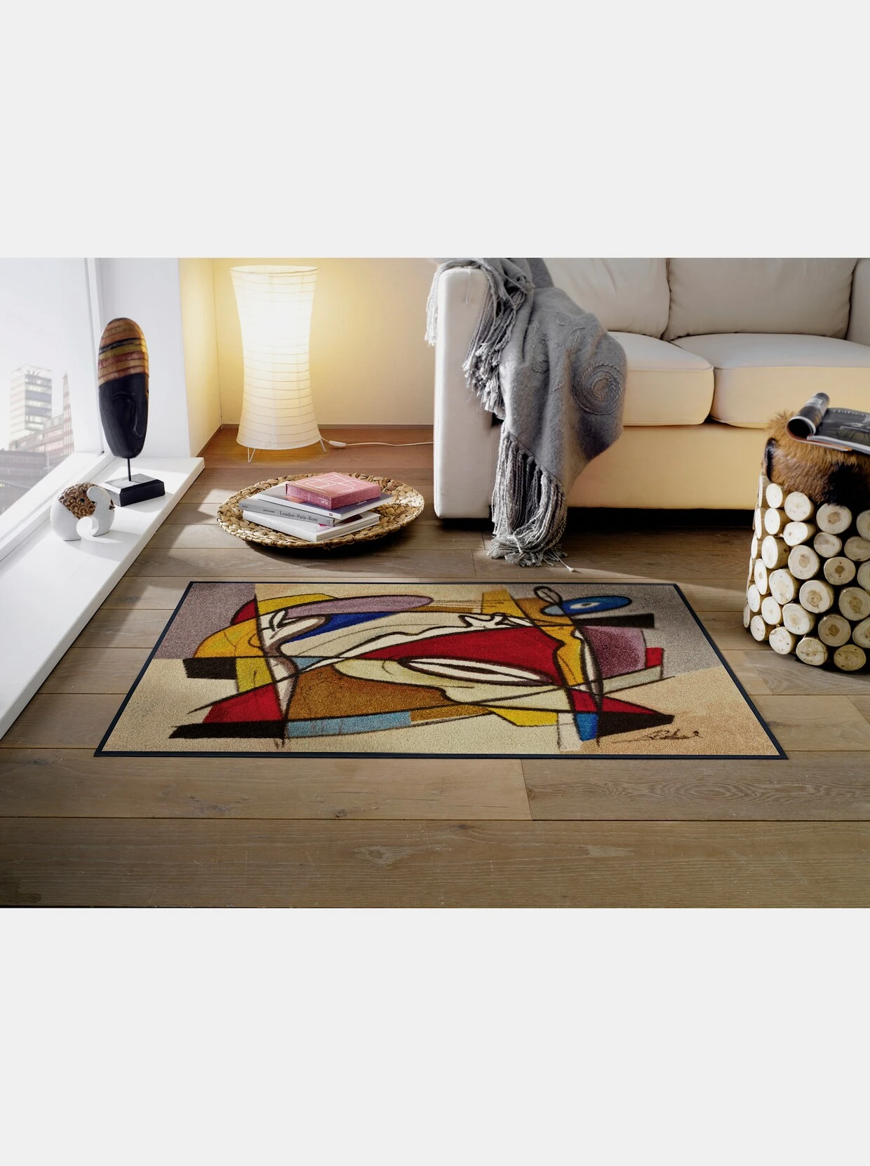 Wash&dry Fußmatte In Beige-bunt 3 Wash&dry Fußmatte In Beige-bunt – Bild 3