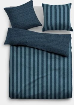 TOM TAILOR Bettwäsche In Blau-marine