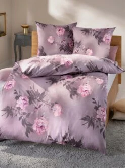 Janine Bettwäsche In Altrosa