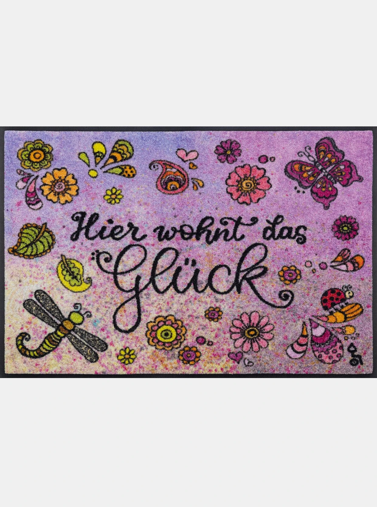 Wash&dry Fußmatte In Pink-bedruckt 1 Wash&dry Fußmatte In Pink-bedruckt