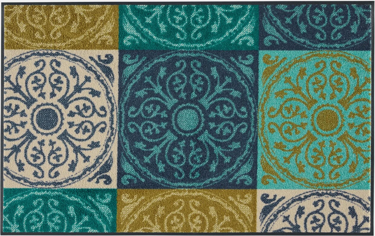 Wash&dry Fußmatte In Türkis 2 Wash&dry Fußmatte In Türkis – Bild 2