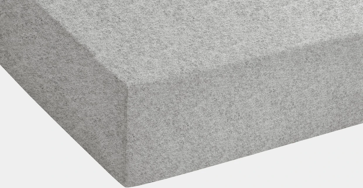 Biberna Spannbetttuch In Dunkelgrau 2 Biberna Spannbetttuch In Dunkelgrau – Bild 2