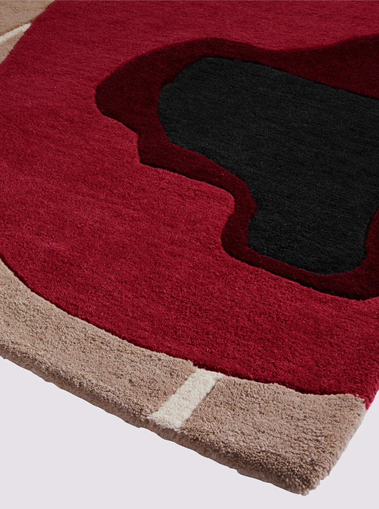Heine Home Teppich In Taupe-rot 4 Heine Home Teppich In Taupe-rot – Bild 4