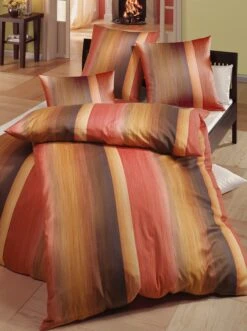 Janine Bettwäsche In Rostrot