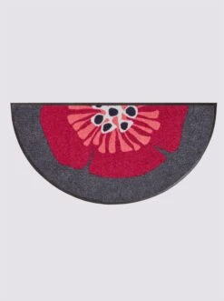 Heine Home Fußmatte In Anthrazit-rot