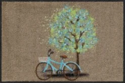 Salonloewe Fußmatte In Taupe-blau