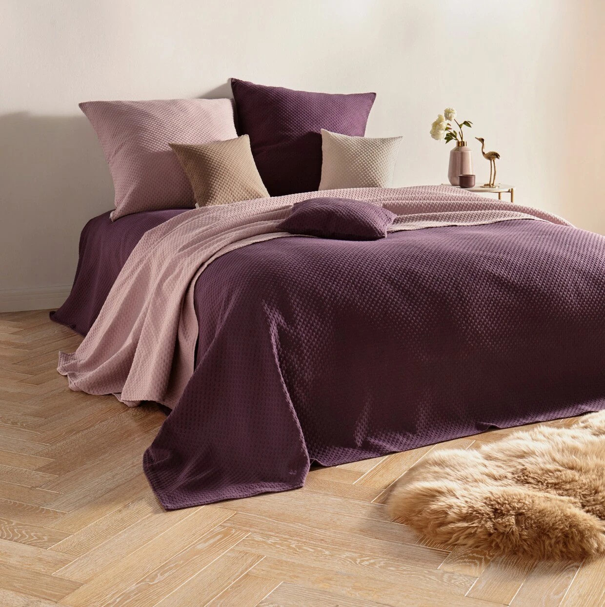 Pereira Da Cunha Kissenhülle In Mauve 2 Pereira Da Cunha Kissenhülle In Mauve – Bild 2