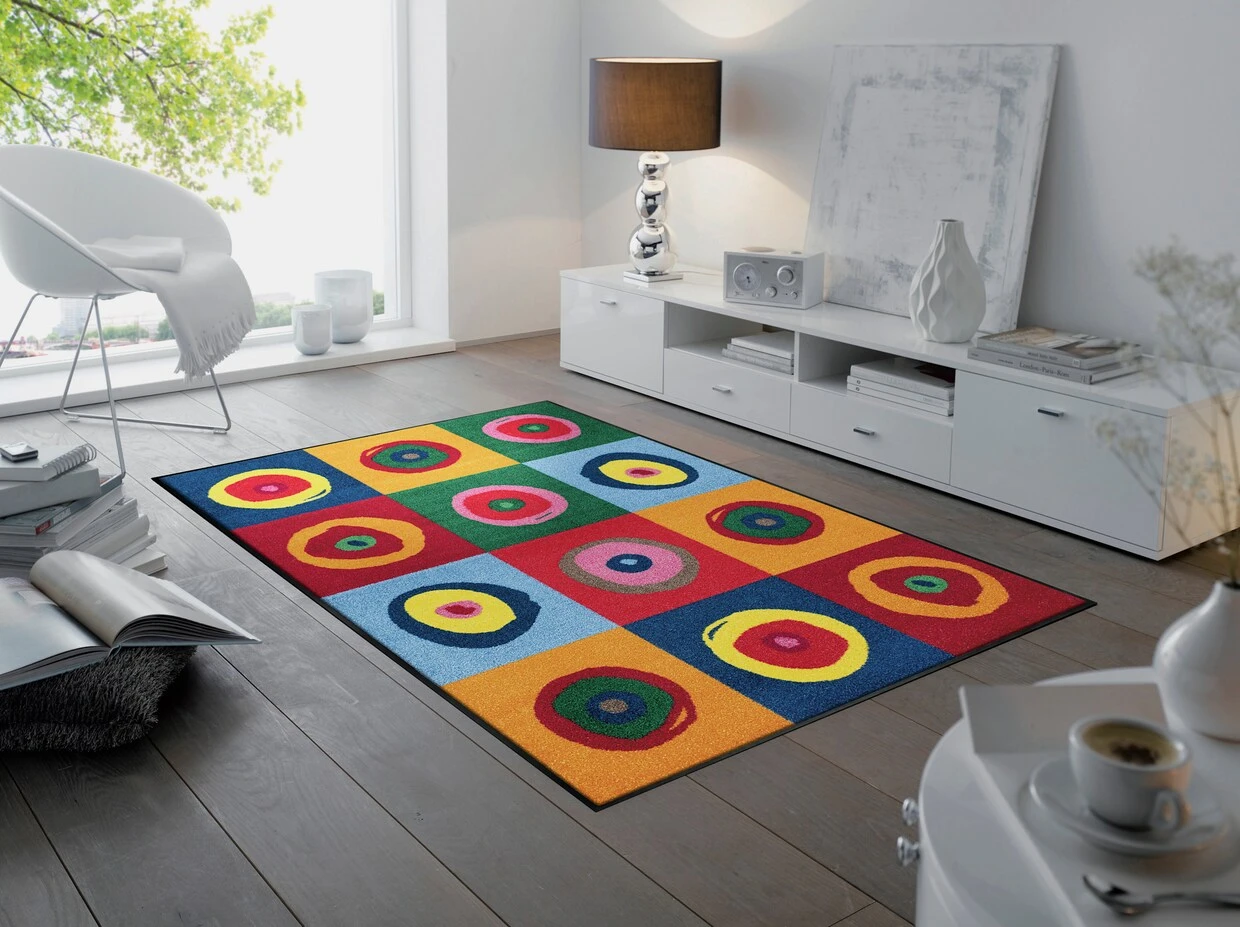 Wash&dry Fußmatte In Rot-bunt 4 Wash&dry Fußmatte In Rot-bunt – Bild 4