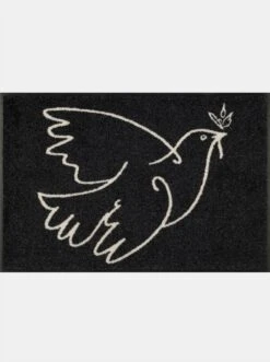 Wash&dry Fußmatte In Schwarz-ecru