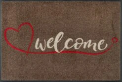 Wash&dry Fußmatte In Braun