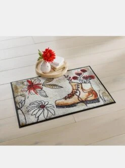 Fußmatte In Beige-gemustert