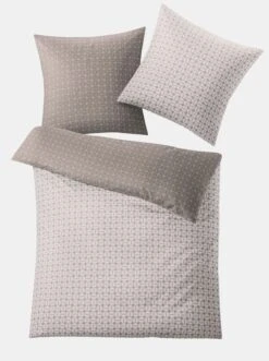 Kleine Wolke Bettwäsche In Taupe