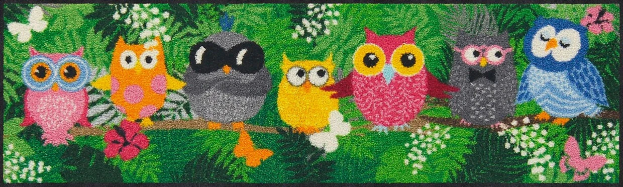 Salonloewe Fußmatte In Grün-bunt 1 Salonloewe Fußmatte In Grün-bunt