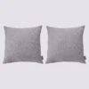 Pereira Da Cunha Kissenhülle 2er-Set In Grau