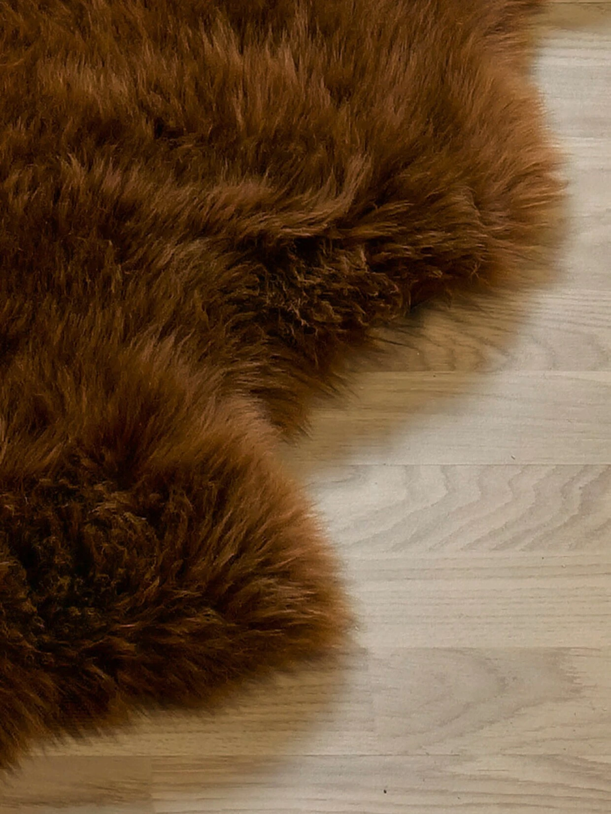 Heine Home Lammfell In Braun 4 Heine Home Lammfell In Braun – Bild 4