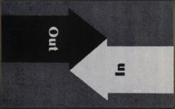 Wash&dry Fußmatte In Grau