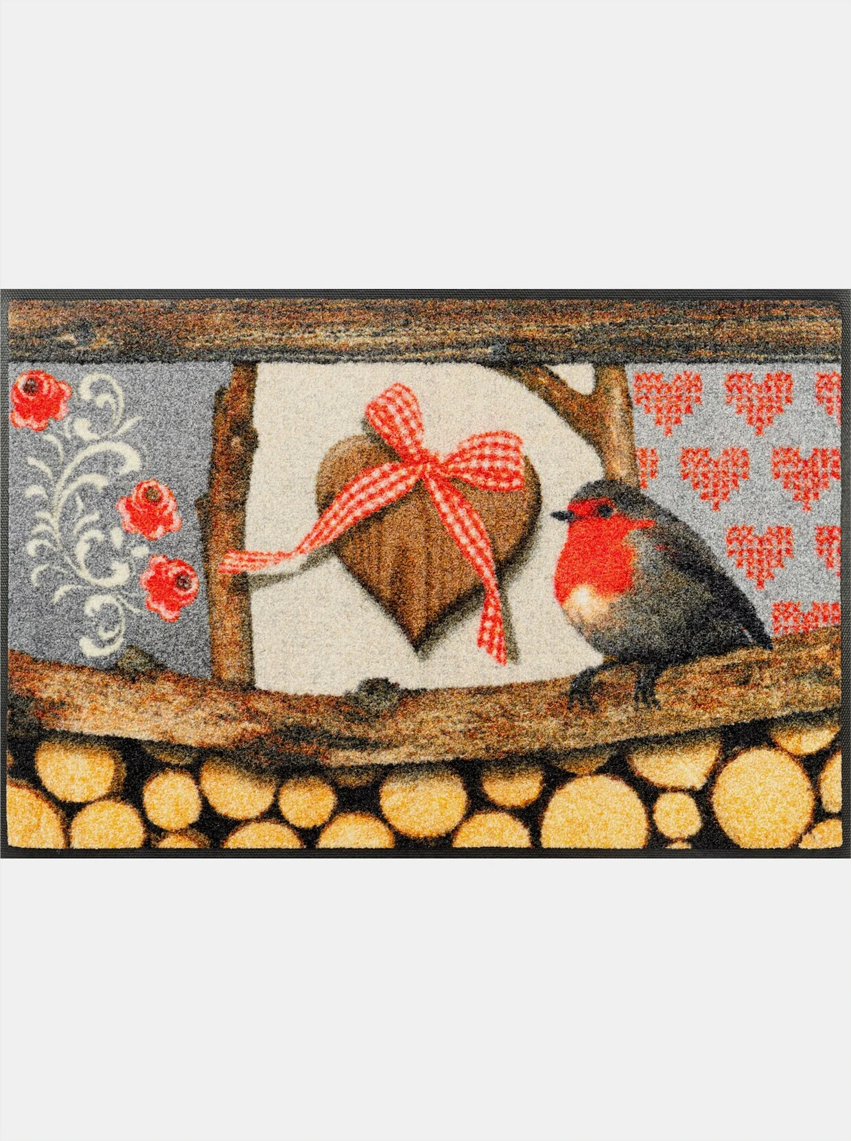 Wash&dry Fußmatte In Braun-rot 1 Wash&dry Fußmatte In Braun-rot