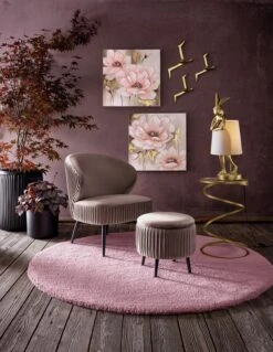 Heine Home Teppich In Mauve -Heimtextilien a3574096f576b3cb5f23db52a6f1b132