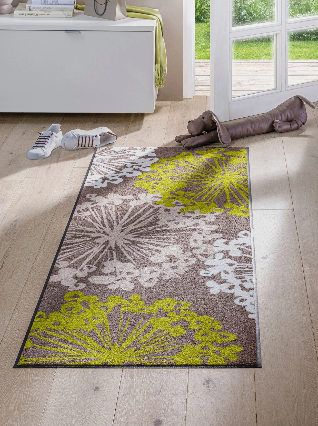 Heine Home Fußmatte In Taupe-grün 3 Heine Home Fußmatte In Taupe-grün – Bild 3