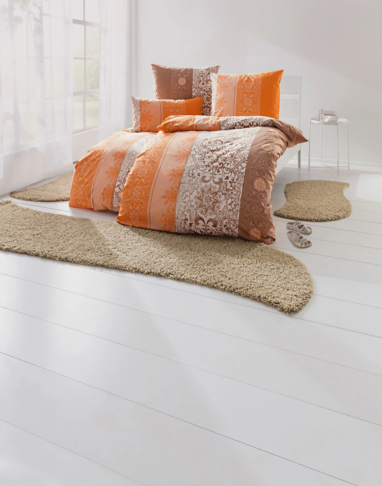 Heine Home Bettwäsche In Terracotta-braun 1 Heine Home Bettwäsche In Terracotta-braun