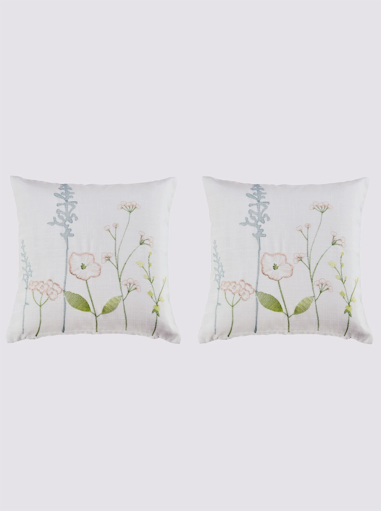 Heine Home Kissenhülle In Weiß-bunt 1 Heine Home Kissenhülle In Weiß-bunt