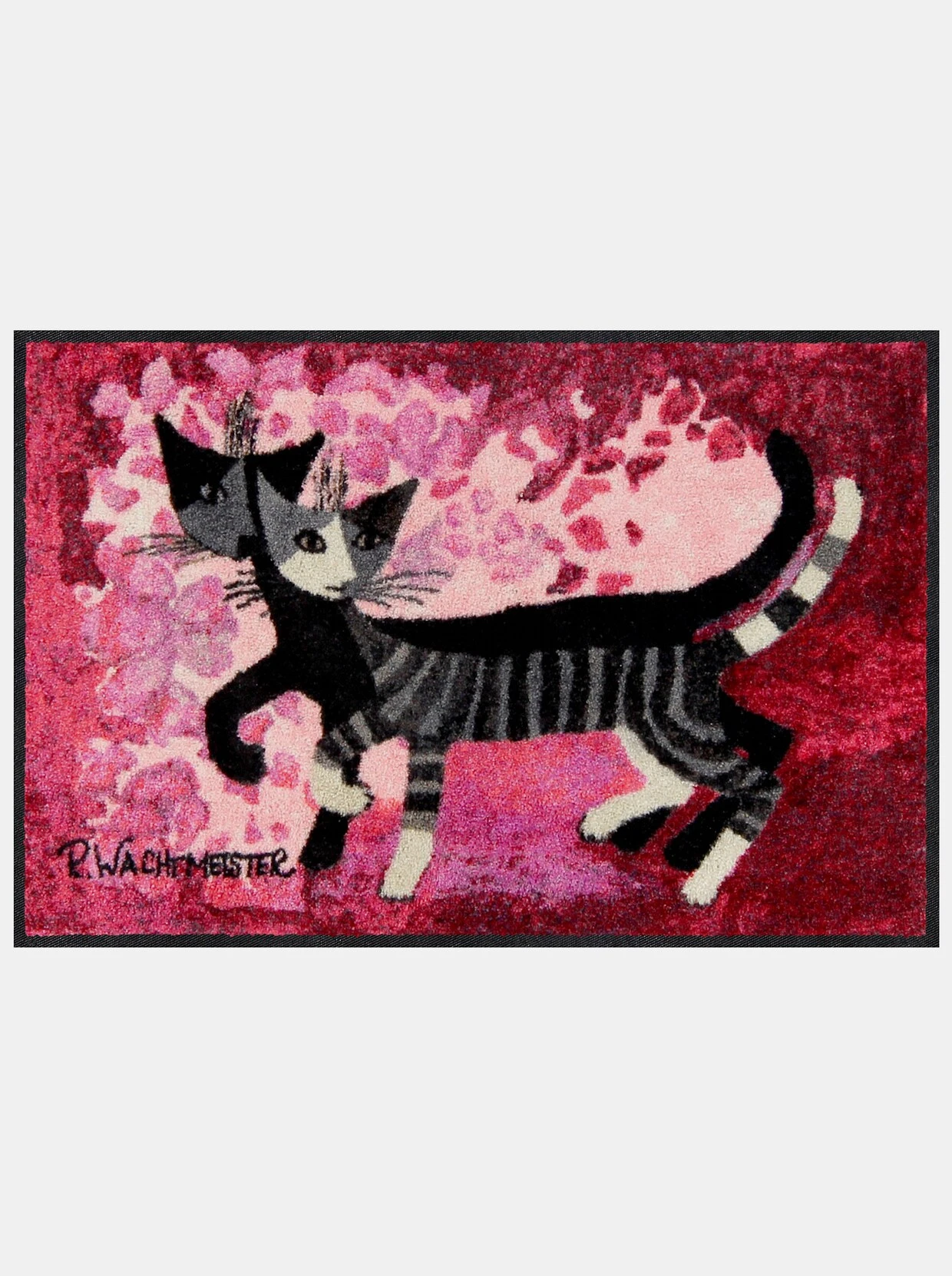 Salonloewe Fußmatte In Magenta 1 Salonloewe Fußmatte In Magenta